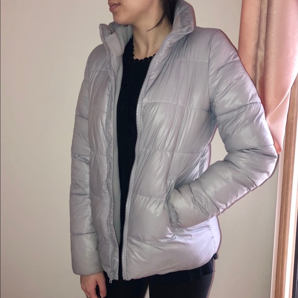 Powder blue puffer jacket - Picture 5 of 6